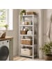relaxdays Schwerlastregal in Silber - (B)60 x (H)200 x (T)60 cm