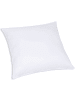 f.a.n. Frankenstolz Kissen Kansas 80x80 cm glatt in weiss