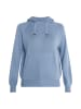 usha BLUE LABEL Strick Hoodie in Denimblau