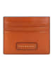 The Bridge Leda Kreditkartenetui RFID Schutz Leder 10 cm in cognac