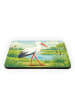 Mr. & Mrs. Panda Fridge Magnet Storch Design ohne Spruch in Weiß