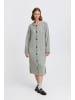 b. young BYNELLO CARDIGAN - loose fit in Mid Grey Melange