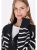 DreiMaster Damen Cardigan in Marine Wollweiss
