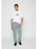 DEF Jeanshose "Kant Straight Fit Denim" in Blau