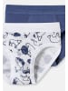 Schiesser Sportslips / Unterhosen Kids Boys Feinripp Organic Cotton in Blau gemustert