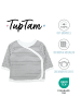 TupTam Baby Jungen Langarm Wickelshirt 5er Set in blau/beige