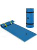 COSTWAY Schwimmmatte 220x90cm in Blau