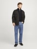 Jack & Jones Strickjacke mit Viertelreißverschluss in Black