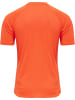 Hummel T-Shirt "Hmldavid Jersey S/S" in Orange