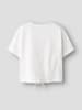 name it Baumwoll-T-Shirt mit Knotensaum Nkfvaya in bright white