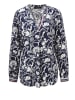 Aniston CASUAL Schlupfbluse in marine-wollweiß-pink