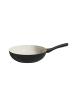 Michelino Michelino Nora New Line Wokpfanne ø24 cm - Induktionsgeeignet in Schwarz-Sand