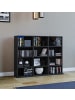 VCM  Holz CD DVD Standregal Bücherregal Regal Megosa L in Anthrazit