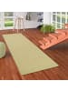 Snapstyle Sisal Läufer Natur Teppich in grün