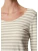 Marc O'Polo Streifen-T-Shirt regular in multi/ linen beige