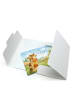 Mr. & Mrs. Panda Puzzle Kuh  Pommes Design ohne Spruch in Weiß