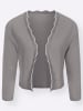 WITT WEIDEN Strickbolero in steingrau