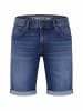 Timezone Slim Fit Shorts Unifarben Klassische Taschen in Blau