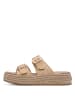 Tamaris Espadrilles Pantoletten in Gold