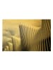 WALLART Leinwandbild Gold - Licht und Schatten Architektur in Schwarz-Weiß