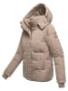 Navahoo Steppjacke Zauberlicht 14 in Taupe Grey