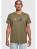 Merchcode Merchcode T-Shirts in olive