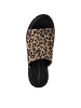 Tamaris Plateau Pantoletten in Animal