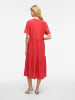 Vila Maxikleid in Poppy Red