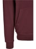 Urban Classics Kapuzenpullover in redwine