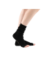 MUNADUNA Pilates Stulpen-Zehensocken – 3D-Strick in Schwarz