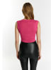 myMo Damen Strickpullunder in Pink