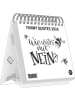 DuMont Kalenderverlag Kalender - DUMONT - Funny Quotes 2026 - Tischkalender 17x16 cm mit 53 witzigen