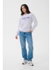 Kaffe Sweatshirt KAjamie Loose fit in Light Grey Melange
