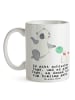 Mr. & Mrs. Panda Kaffeebecher Panda Bowling mit Spruch in Weiß