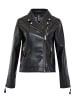 Threadbare Bikerjacke THB Harpers PU Biker Jacket in Black
