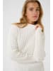 Kaffe Strickpullover KArachel Regular fit in Chalk