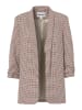 Pieces Blazer in Silver Mink