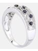 Diamant L'éternel Ring aus 375 Weißgold mit Diamant mit Saphir