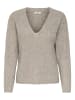JDY Strickpullover in Greige