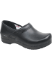 Sanita Comfortwear Clog "Original-Prof. Pu" in Schwarz