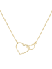 Smart Jewel Collier Mit Herzen in Gold