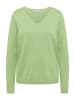 Cecil Pullover in bamboo green melange