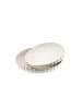 Almina Bloomy Servier- & Obstschalen - 2er-Set aus hochwertigem Porzellan in Creme