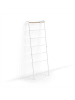 relaxdays Handtuchleiter in Weiß - (B)55,5 x (H)160,5 x (T)10 cm