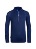 Trollkids Pullover "Lofoten" in Marineblau/Azurblau