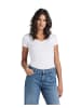 G-Star Raw Base V-Neck Cap Top white