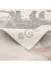 Pergamon Kinderteppich Softstar Kids Dinowelt in grau