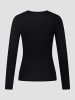 Erlich Textil  LIGHT TOUCH LONGSLEEVE in schwarz