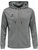 Hummel Hoodie Hmlcore Xk Poly Zip Hood Sweat in GREY MELANGE