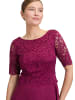 Vera Mont Cocktailkleid mit Spitze in Sweet Berry